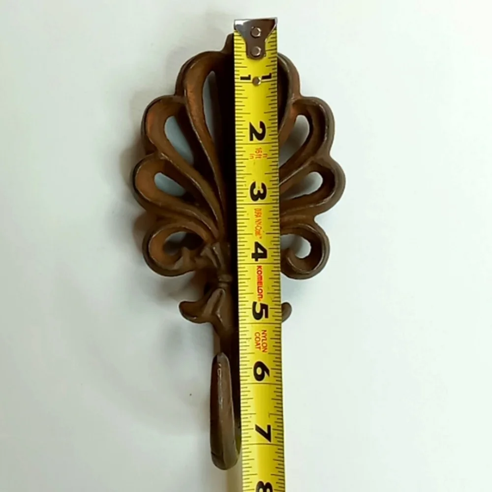 Cast Iron Clothes/Decorative Hook Vintage Look